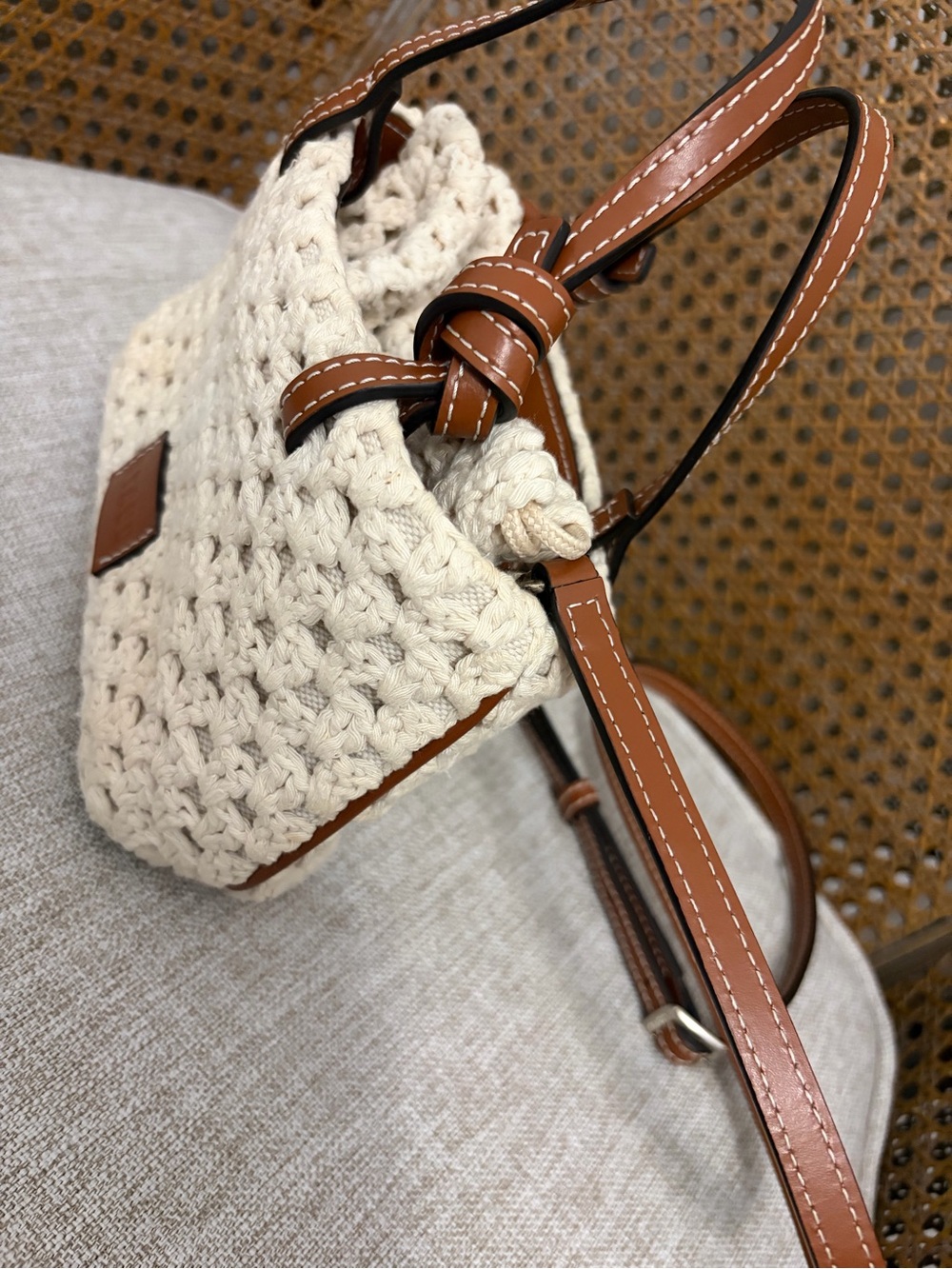 Staud Ria Crochet Mini Bag - Picture 5 of 5